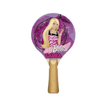 Imagem de Raquete para Tênis de Mesa Personalizado com Nome 24,5x13,5 Kit 10un M