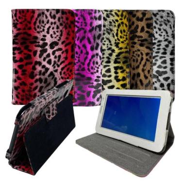 Imagem de Kit Proteção: Capa c/ Suporte p/ Tablet M7 WIFI M7s Go Lite + Película