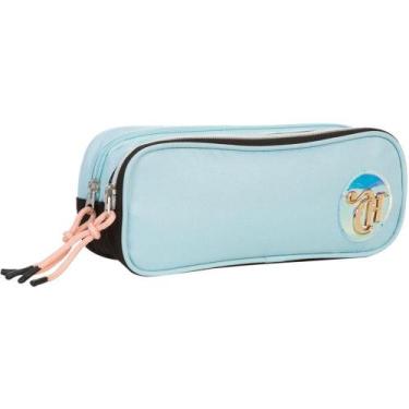 Imagem de Estojo de Tecido Capricho CANDY 2ZIP Blueberry - Sestini