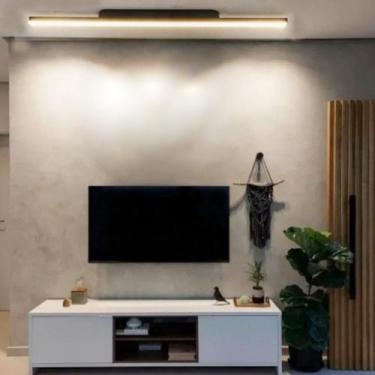 Imagem de Arandela Plafon Minimalista Barra LED 1 Metro Linear Moderno - Redtun,