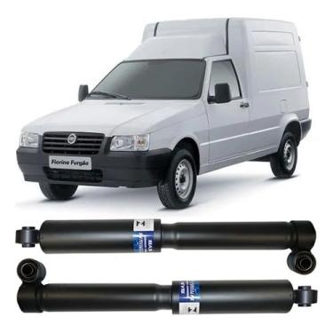 Imagem de PAR AMORTECEDOR TRASEIRO PARA OS 2 LADOS FIORINO TODOS MODELOS 1996 1997 1998 1999 2000 2001 A 2013