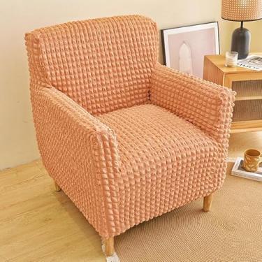 Imagem de Capas para móveis de sala de estar, capas elásticas para poltronas e sofás com braços, laváveis ​​à máquina, decoração moderna para casa(Orange)