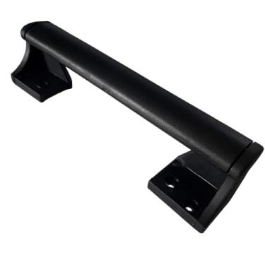 Imagem de Puxador Preto Nylon P/Porta de Correr Alumínio Madeira (2 Unidades)