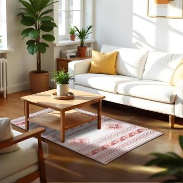 Imagem de 1 Tapete Sala Sofá antiderrapante Js Fu Ast 100 x 150 M35 - IDEALIZA, 