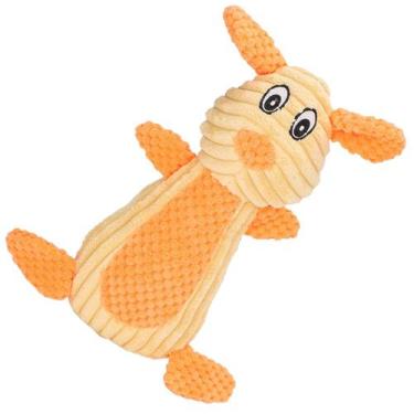 Imagem de Mordedor Pelucia Com Apito Cachorro Gato Pet Caes Brinquedo De Dentiça