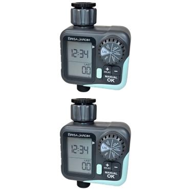 Imagem de Kit 2 Temporizador Irrigação Digital Med 1S TIM11 BrisaJardim