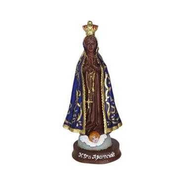 Imagem de Imagem de Nossa Senhora de Aparecida 15cm em resina - R&S
