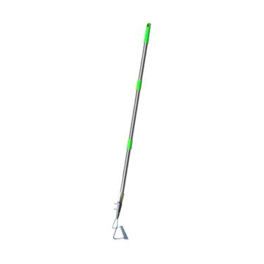 Imagem de Generic Tool de jardim de enxada, enxada, cultivo para ervas daninhas de ervas daninhas de jardinagem Uso pesado com alça longa, enxada pesada, 3 Pólos