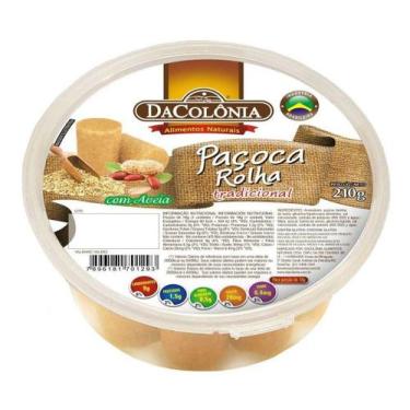 Imagem de Kit c/ 6 Pacoca Rolha Com Aveia Dacolonia 210g - Dacolônia
