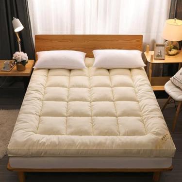 Imagem de Colchão De Chão Japonês Futon Colchão, Tapete De Tatame Dobrável, Colchão De Dormir Para O Chão, Tapete De Cama Enrolável, Colchão Minimalista Dobrável, Colch, B, 150x200cm