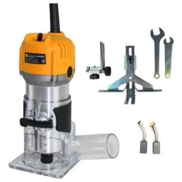 Imagem de Tupia Laminadora Com Coletor De Pó 600w E Base Transparente 110V NK370