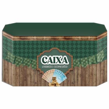 Imagem de Capa De Mesa Barraca Para Caixa São João Festa Junina