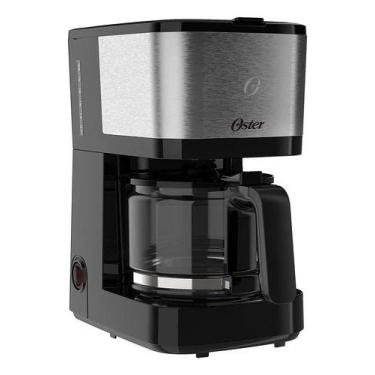 Imagem de Cafeteira Elétrica Oster Ocaf300 19 Xícaras Preta/inox 110v, Preto, 11