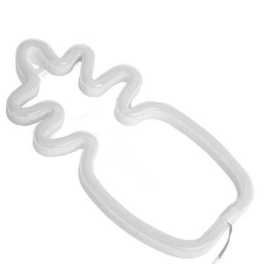Imagem de Luz de Neon de Abacaxi da Moda para Decoração de Férias, Sinais de Néon de Frutas Com Bateria Com 50000h de Vida Aplicável, Decoração de Barra