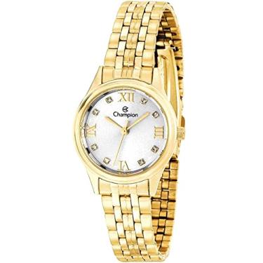 Imagem de Relogio Feminino Champion Dourado Pequeno CH24900H