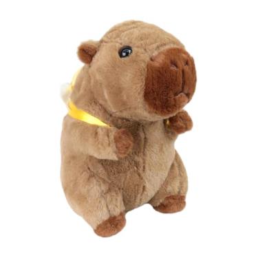 Imagem de Pelucia Capivara Com Mochila nas Costas (MARROM B)