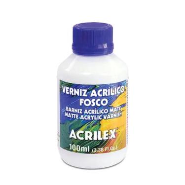 Imagem de Verniz Fosco Acrílico Acrilex 100ml Original Para Madeiras E Artanato 