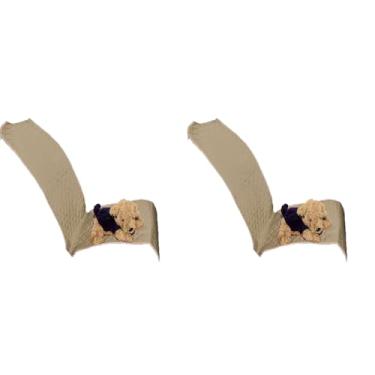 Imagem de Capa Protetora para Banco de Carro, Impermeável Universal, Dianteiro e Traseiro, Unidade e Kits de 2 e 3 Peças, Microfibra Matelada (Avelã, Kit 2 Pçs Dianteiro Padrão)