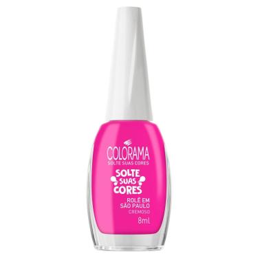 Imagem de Esmalte Colorama Solte Suas Cores Cor Rolê em SP Cremoso 8ml