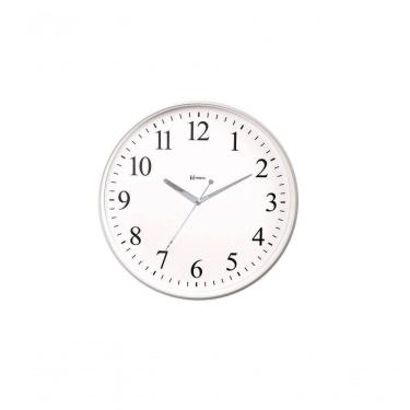 Imagem de Relógio De Parede Prata Metálico Herweg 685070 Único