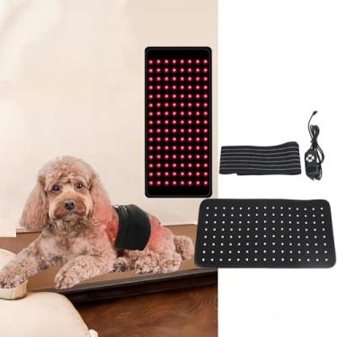 Imagem de MANON ROSA Cinto De Terapia Com Luz Infravermelha Vermelha Para Animais Estimação: Dispositivo Portátil E Vestível Reparo Tecidos, Alívio Da Dor Ciática Nas Articulações Costas Em Cães Gatos Pequeno