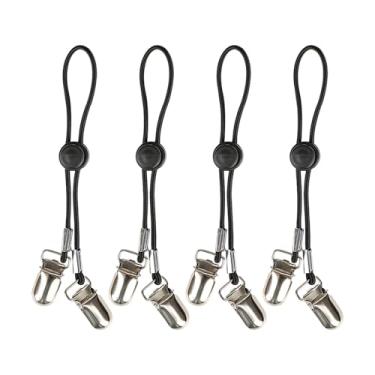 Imagem de FJMQHU 4 Fivelas de Cama de aço Inoxidável, Fechos para Lençóis, Seguram Os Lençóis com Firmeza E Firmeza