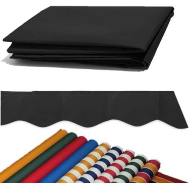 Imagem de Toldo De Pátio Tecido De Substituição Superior Guarda-sol Exterior Canopy Cloth, 6.5ft 10ft 13ft 20ft 23ft Tampa Superior De Substituição De Sombra De Sol, Color-g, 13x6.5ft(4x2m)