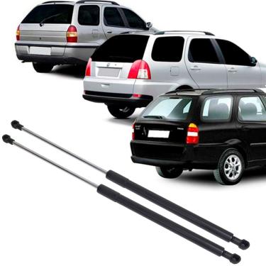 Imagem de Par Amortecedor Tampa Traseira Porta Mala Mola Gás Palio Weekend 1996 à 2008