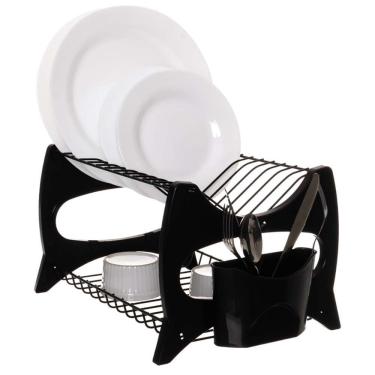 Imagem de Escorredor de Louça com Suporte de 13 Pratos e Porta Talheres Verona - Metaltru