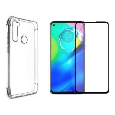 Imagem de Capa Anti Impacto Motorola Moto G8 Power + Pelicula 5d - Universo