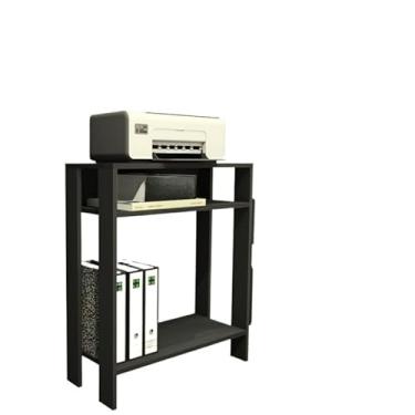 Imagem de Aparador mesinha todo MDF, mesa de apoio, escritório, sala, cozinha (PRETO)