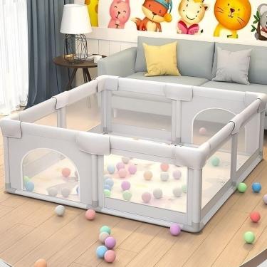 Imagem de Cercadinho Infantil Bebê Grade 180cm Proteção Criança