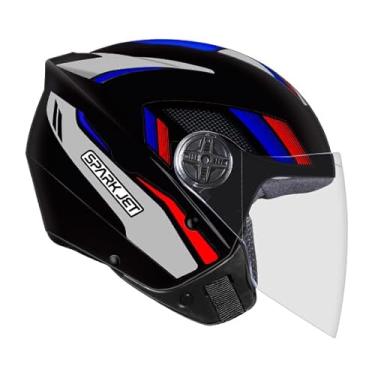 Imagem de EBF Capacete Spark Jet Sting 60/Pto/Pra