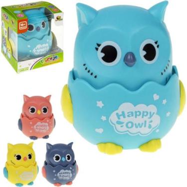 Imagem de Brinquedo para Bebe Coruja Aperta e ANDA - Art Brink