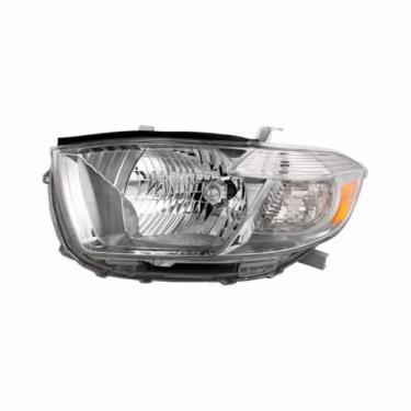 Imagem de Lâmpada esquerda direita LED luz diurna frontal LED conjunto de farol lâmpada de canto ampla compatível com Highlander 2008-2010 81170-48470 (direita)