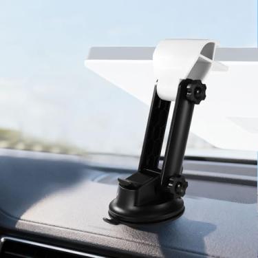 Imagem de Suporte Painel Automóvel para Starlink Mini, Kit de Montagem com Ventosa de Ângulo Ajustável em Plástico para Manter a Antena Estável Durante a Condução(Preto)