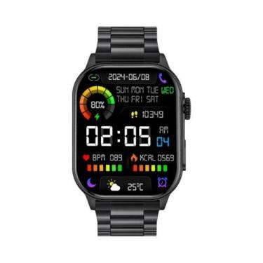 Imagem de Relógio Inteligente Bluetooth Masculino Com Tela Grande LIGE 2.01 HD, 