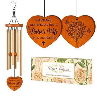 Imagem de Presente de agradecimento à esposa do pastor Wind Chimes Damaigiift
