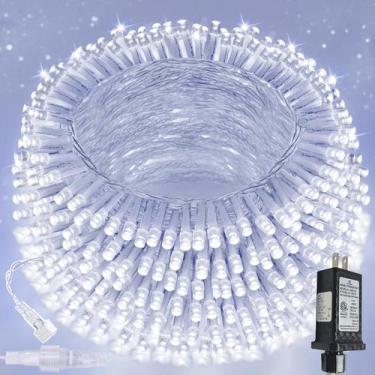 Imagem de Luzes de corda LED SANJICHA 100 conectáveis 33m Cool White