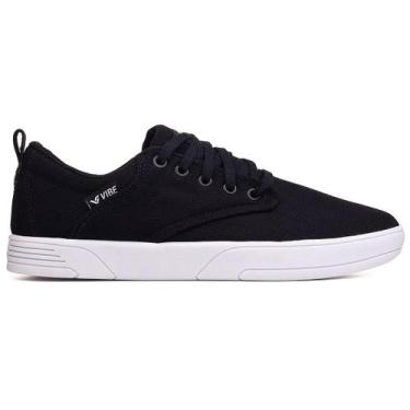 Imagem de Tenis Vibe Masculino  Feel 3  Svma04J Skatista, Preto, Branco, 41