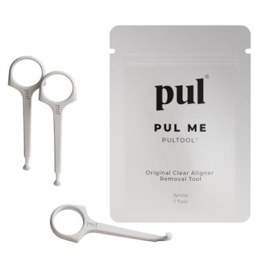 Imagem de Ferramenta de remoção de alinhador transparente PUL compatível com aparelhos e bandejas removíveis Invisalign, retentores, dentaduras e alinhadores - Acessório higiênico de higiene bucal, suprimentos