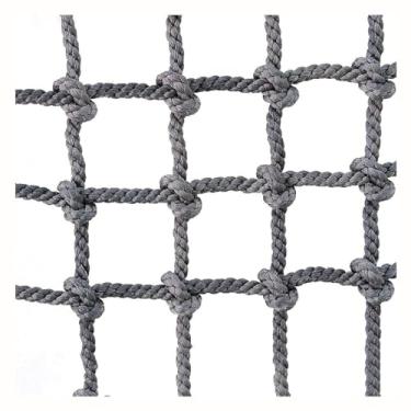 Imagem de Redes de escalada nylon malha gigante de carga pesada infantil para crianças adulto rock playground rede de árvore corda ao ar livre rede de jardim automotivo (10 mm x 10 cm, 1 x 9 m/3,3 x 29,16 m)