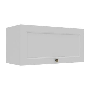 Imagem de Armário De Cozinha Americana Aéreo 70cm Com 1 Porta Basculante Multimóveis Cr20487 Branco