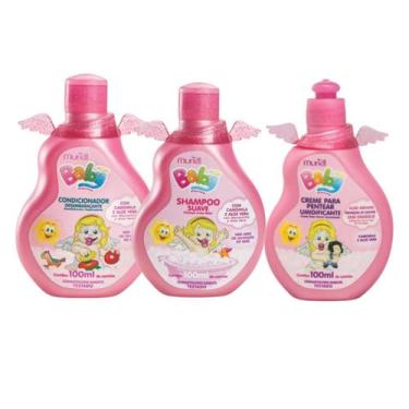 Imagem de Kit Muriel Baby Menina SHAMPOO+COND+CREME PENTEAR
