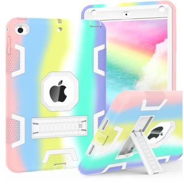 Imagem de Capa para iPad Mini 5/4 CCMAO 7,9" à prova de choque Rainbow