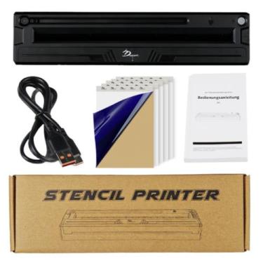 Imagem de Impressora de Térmica M8 para Decalque de Tatuagem  Compacta e Eficien