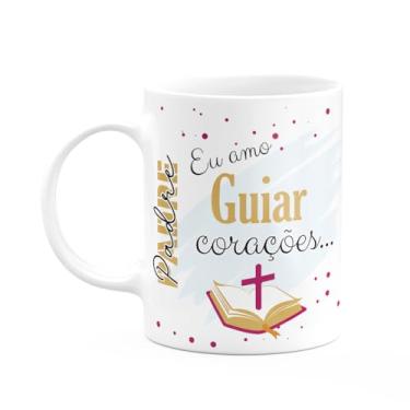 Imagem de JPS INFO, Caneca de Profissões - Sou padre - 325ml - branca