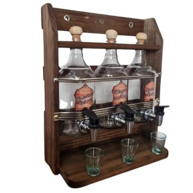 Imagem de Espremedor com torneira e jarro medidor de vinho branco com capacidade para três chávenas, para montagem na paredePara uso na cozinha e em reuniões