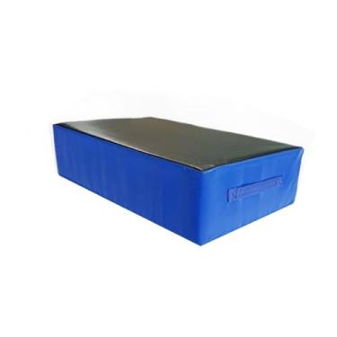 Imagem de Aymzbd Almofadas Silenciosas para Levantamento de Peso, Almofadas de Equilíbrio para Exercícios, Alças Práticas para Transporte Na Academia, Azul