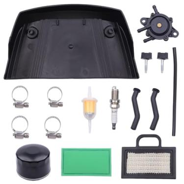 Imagem de Kit de filtro de ar 795120 792289 + filtro de óleo + bomba de combustível e filtro de ar para Toro LX466/LX500/Timecutter Z4200-Z5040/SS4200, substitui 120-4353 139-0685, serve para 407000/40H0000. 0